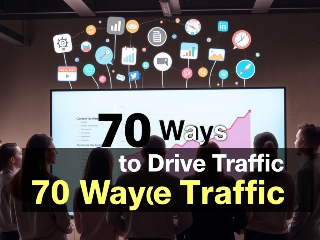 70 Proven Ways to Drive Traffic to Your Website in 2025