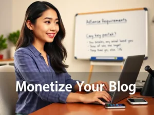 adsense requirements for blogger