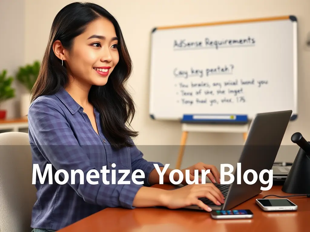 adsense requirements for blogger